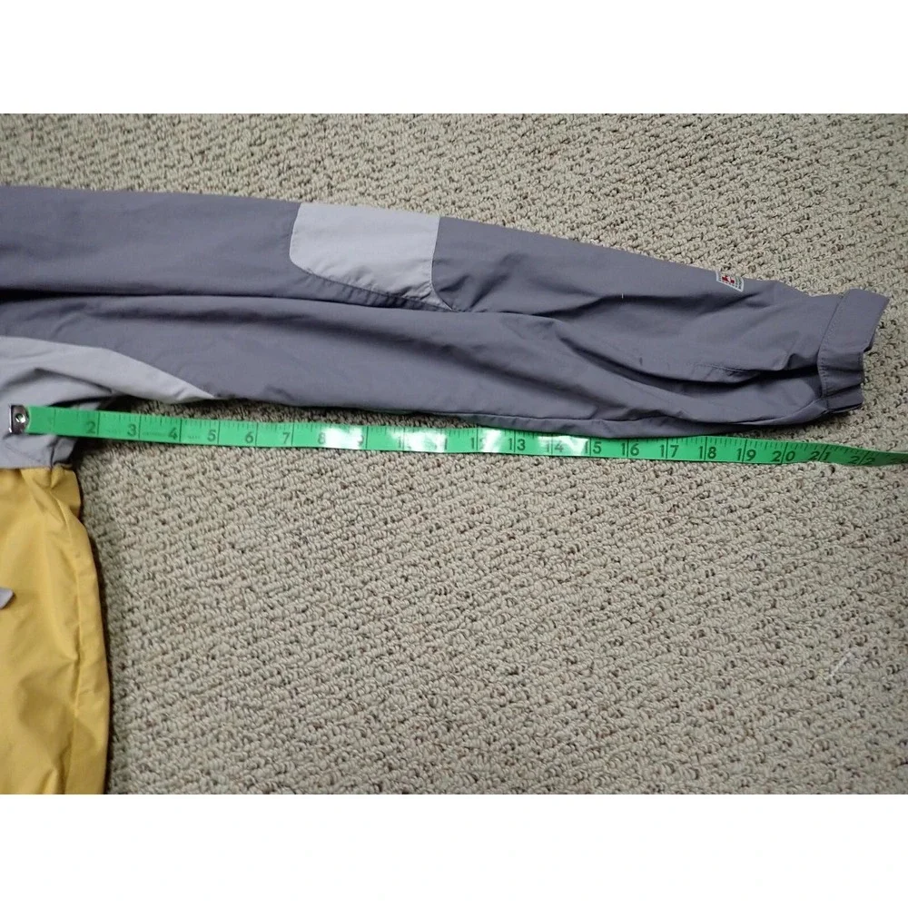 The North‎ Face Hydrenalite Jacket Mens Large Yellow Grey Excellent Windbreaker